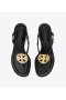  Sandales à talons bas Capri Miller de Tory Burch pour femmes, noires