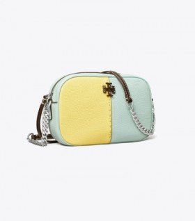  Sacs pour appareil photo color-block Tory Burch Mcgraw pour femme Citron
