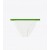  Bas de bikini colorblock Tory Burch pour femme Blanc / Vert