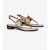 Sandales à disque en marqueterie Tory Burch pour femme, blanches