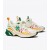  Baskets Good Luck Tech Trainer pour femme de Tory Burch Blanc / Rouge / Vert