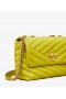  Tory Burch Kleine Kira Chevron Umhängetasche für Damen in Braun