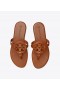  Tory Burch Damen Miller Weiche Sandalen Schwarz