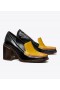  Tory Burch 70er Loafer mit quadratischem Absatz für Damen Braun Schwarz Braun