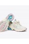  Tory Burch Good Luck Tech Trainer Sneakers für Damen Weiß / Blau / Lila