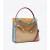  Tory Burch Lee Radziwill Whipstitch Double Satchel Taschen für Damen in Weiß