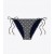  Bedrucktes String-Bikinioberteil für Damen von Tory Burch in Marineblau