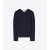  Tory Burch Damen Gerippte Strickjacken Navy