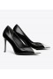  Γυναικείες γόβες Tory Burch Triangle Pump Black Light Blue