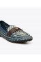  Γυναικεία Tory Burch Woven Ballet Loafers Μωβ Κρέμα