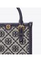  Γυναικείες Tory Burch Mini T Monogram Tote Bags Navy