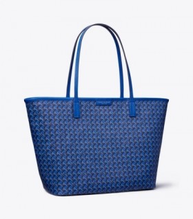  Γυναικείες τσάντες Tory Burch Πάντα έτοιμες με φερμουάρ Navy Blue