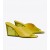  Γυναικεία Tory Burch ασύμμετρα πέδιλα Mule με τακούνι Λευκό